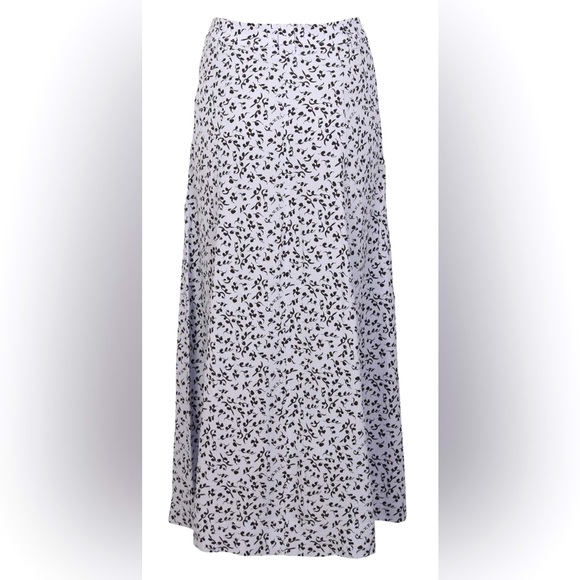 NWOT Ganni Floral Printed Georgette Maxi Skirt - Picture 4 of 9